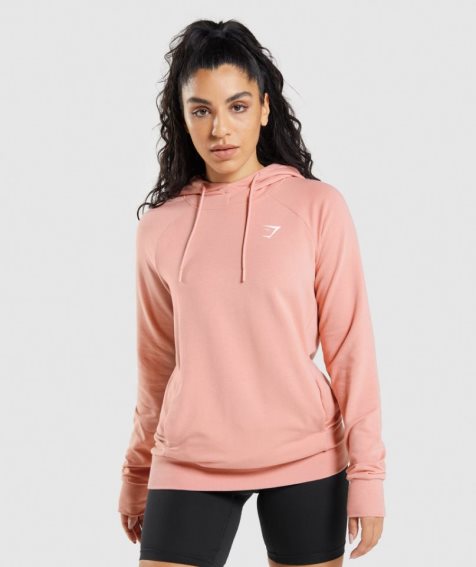 Women's Gymshark Training Hoodie Pink | NZ 7AKONR